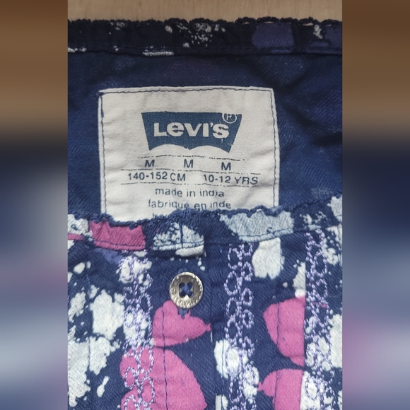 Levi's Shirt Girls M - Picture 3 of 5